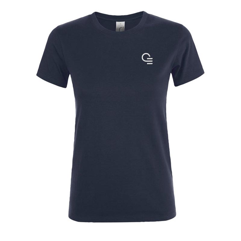 T-shirt publicitaire femme Regent - Coloris bleu