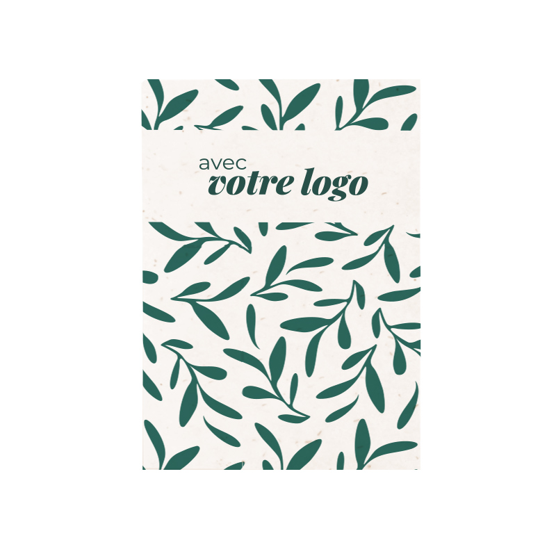 Carte à planter personnalisée en papier ensemencé Kernel_04