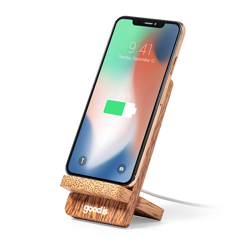 Chargeur à induction en bois de cocotier Grodin 15W_02