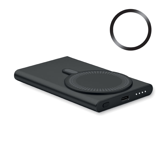 Chargeur à induction magnétique avec charge rapide 20 W Pawt 5000 mAh_Noir