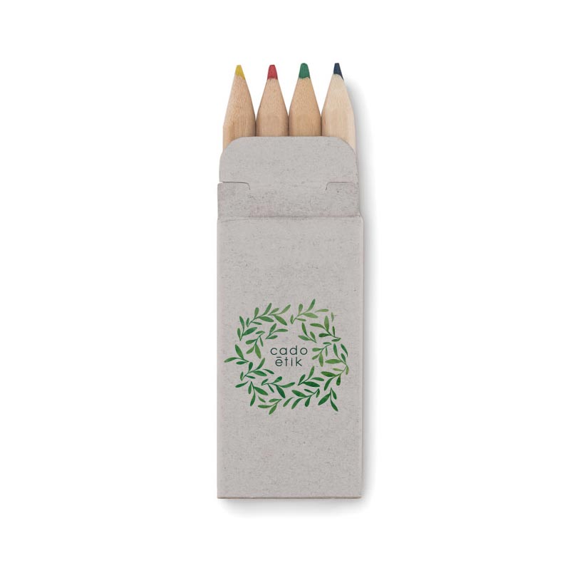 Etui 6 crayons de couleur Rainbow