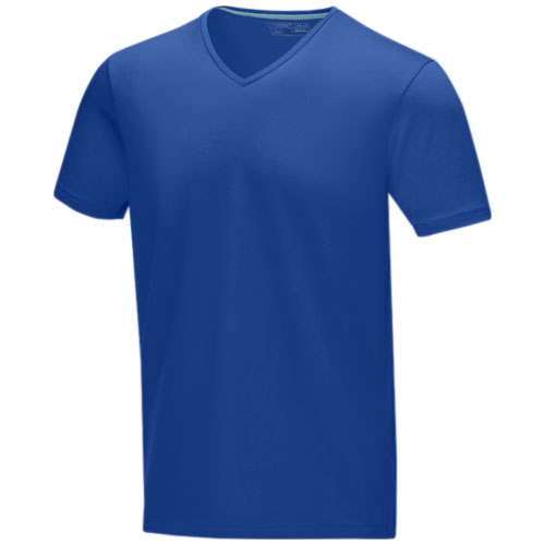 T-shirt homme en coton bio Kawartha 200 g_Bleu