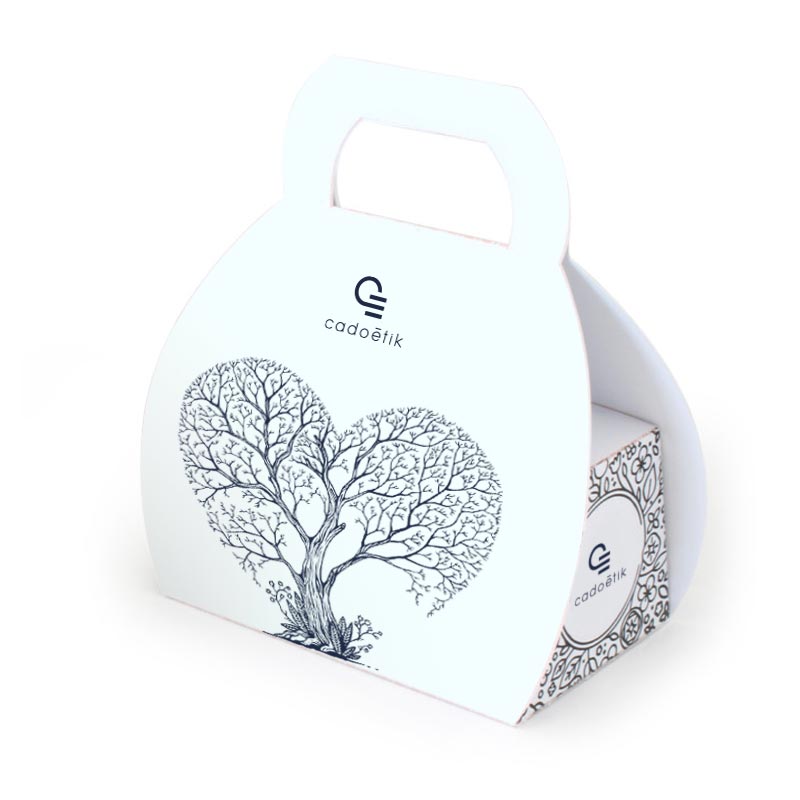 Kit de plantation publicitaire mallette - Cadeau publicitaire végétal