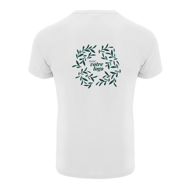 T-shirt sport enfant en polyester certifié Bahrain 135 g_03