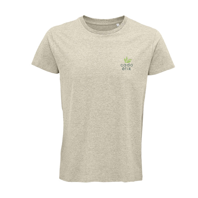 T-shirt publicitaire homme en coton bio Crusader