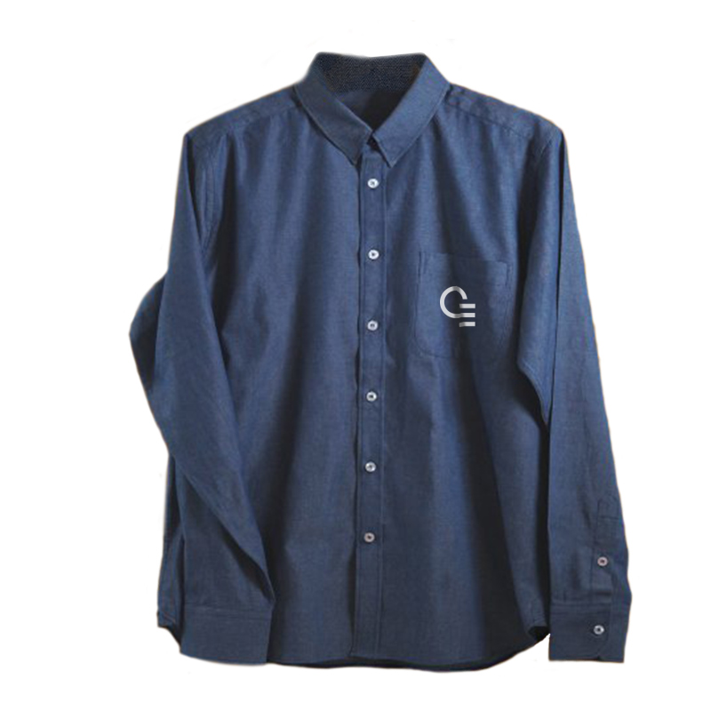 Textile publicitaire - Chemise denim Lachem_1