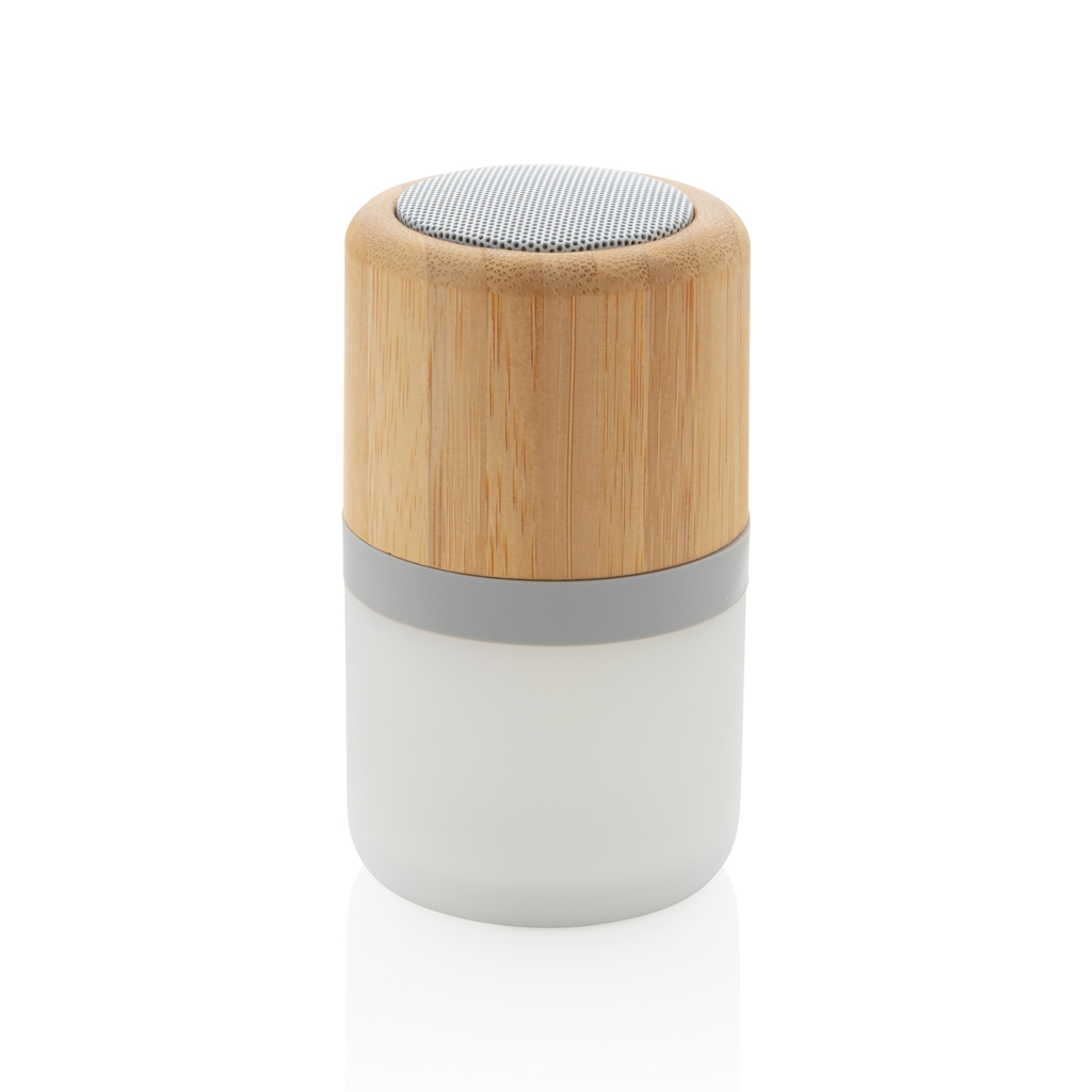 Enceinte nomade en bambou Chroma 3W_Blanc