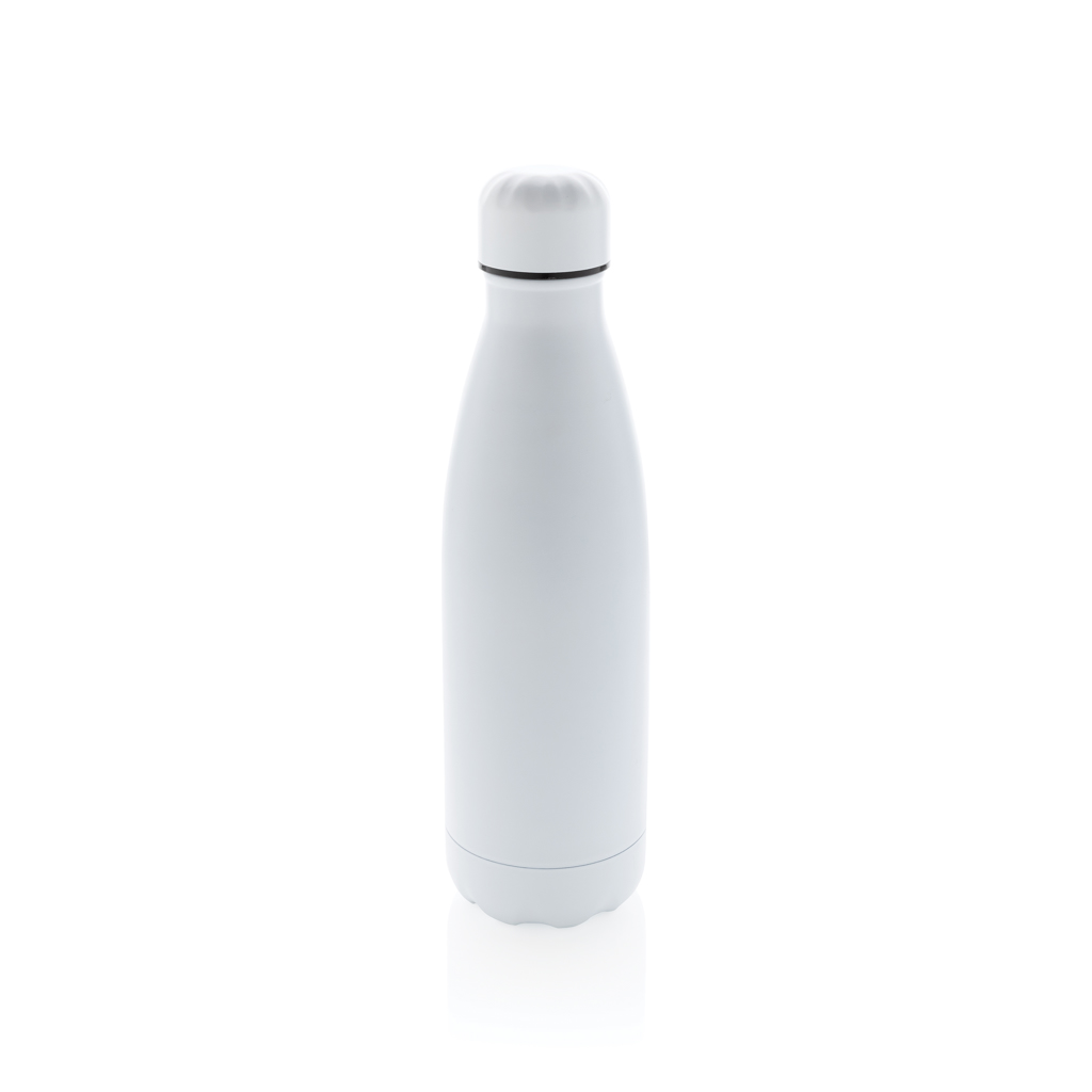 Gourde isotherme en inox Full Drinox 500 mL_Blanc