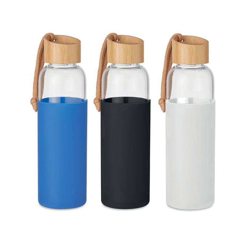 Bouteille en verre et bambou Chai 500 mL_02