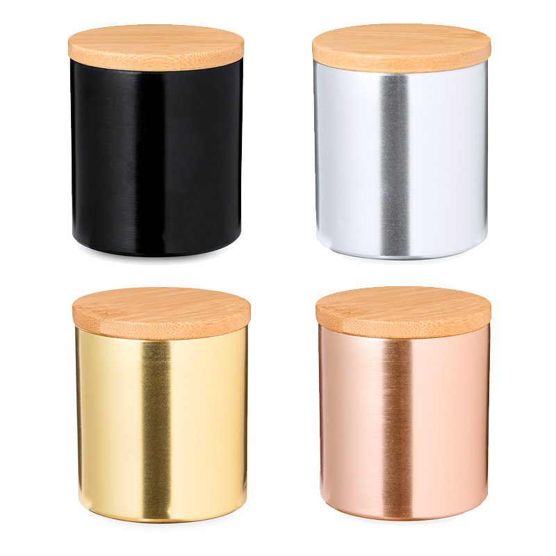 Bougie parfumée en aluminium et bambou Rudyn_02