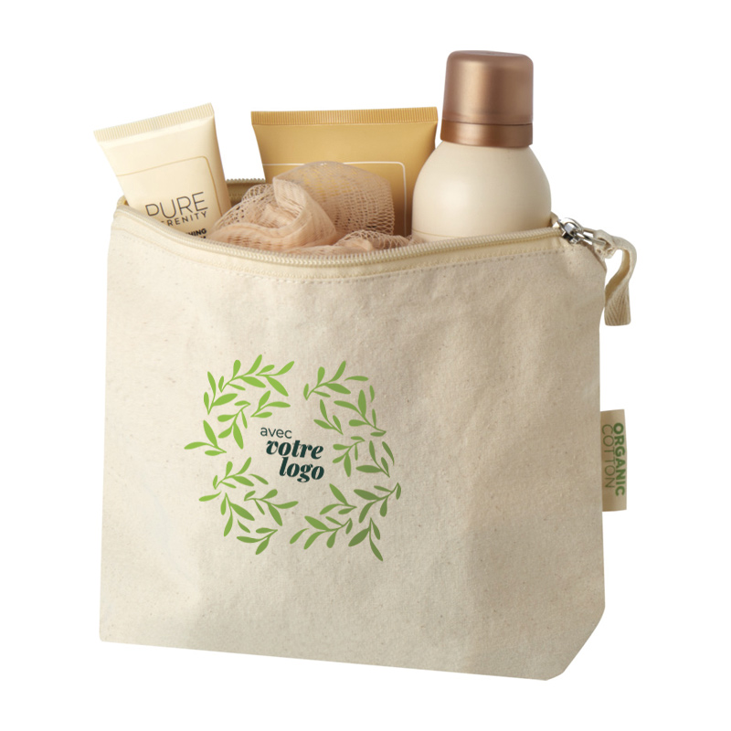 Trousse de toilette en coton bio certifié Orissa 180 g  _02