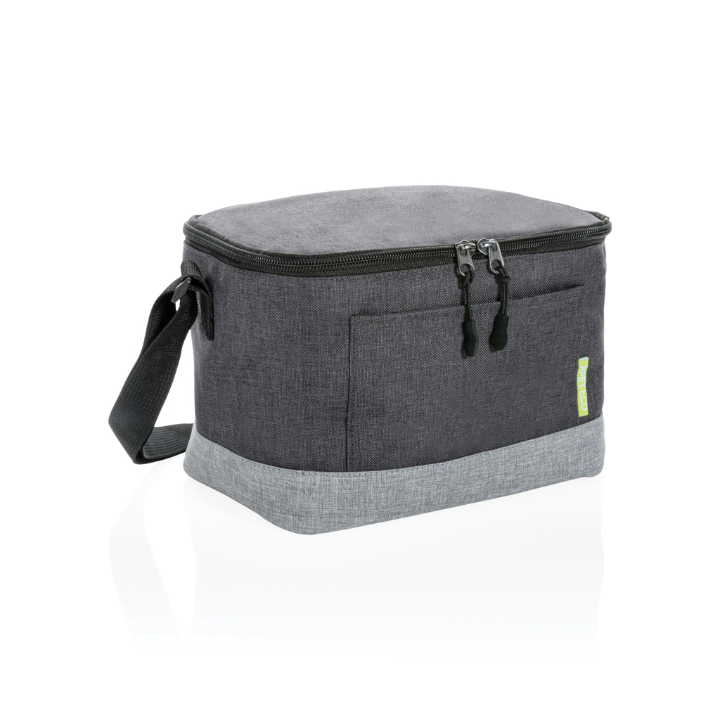 Sac isotherme en polyester recyclé rPET Duo Color_Gris