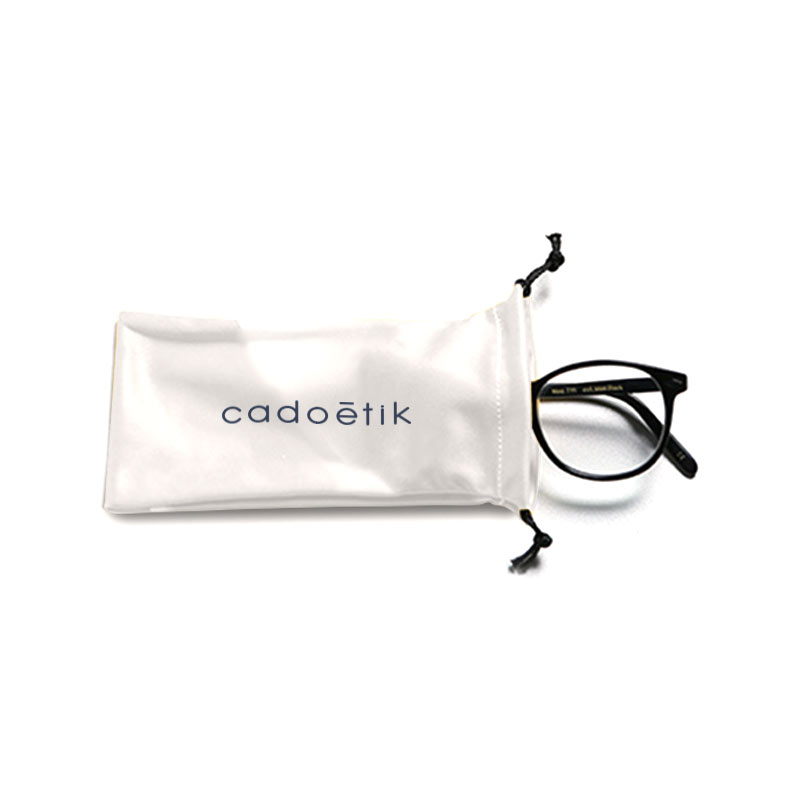 Textile publicitaire - Étui à lunettes en microfibre souple avec cordon 9,5 x 19 cm_1
