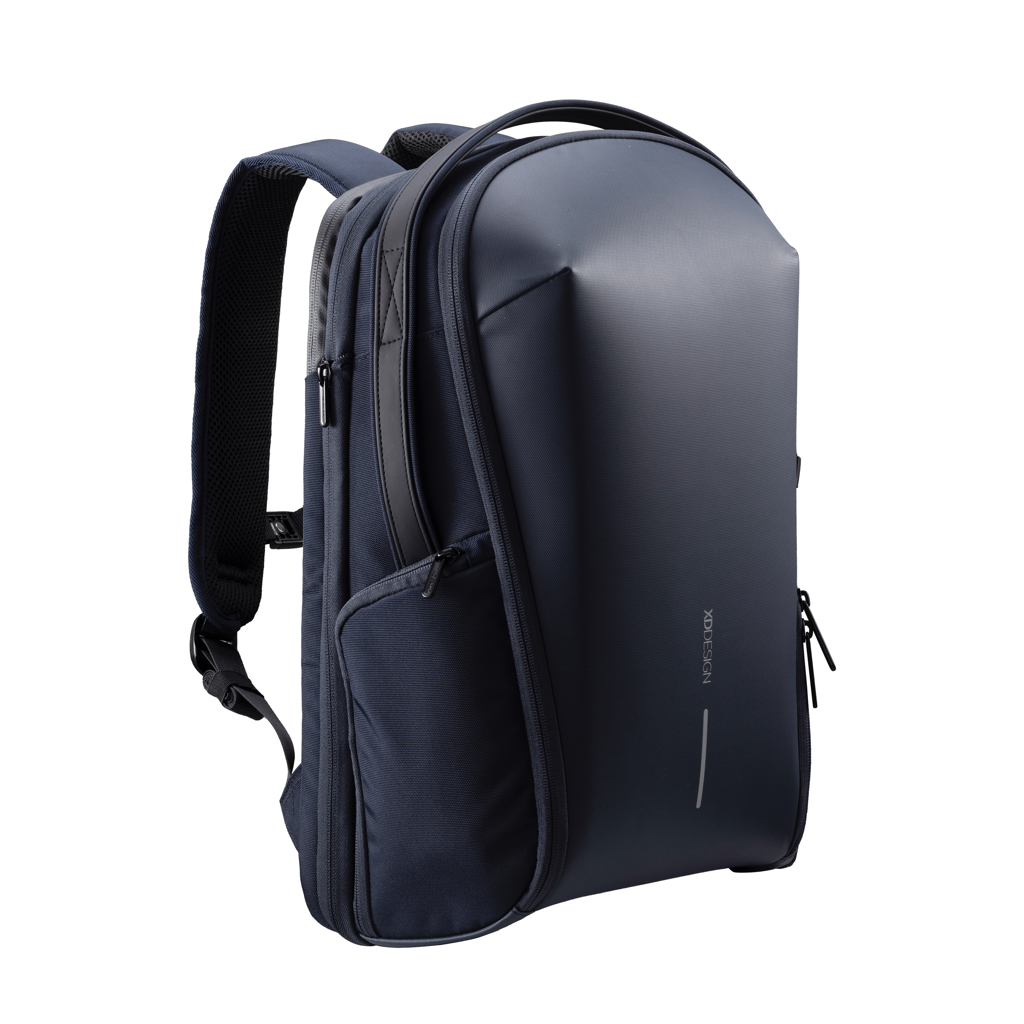 Sac à dos en polyester recyclé rPET Bizz 25 L_Bleu marine