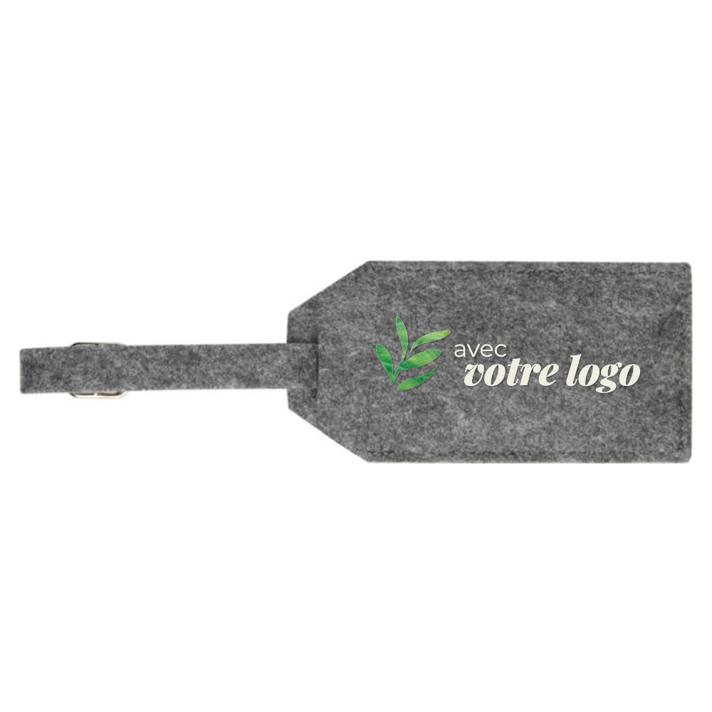 Étiquette à bagage en feutre rPET Tie_03
