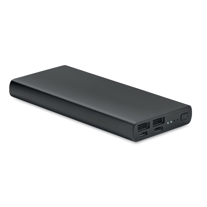Batterie externe charge rapide 18 W Powerflat 8 C 10 000 mAh_Noir