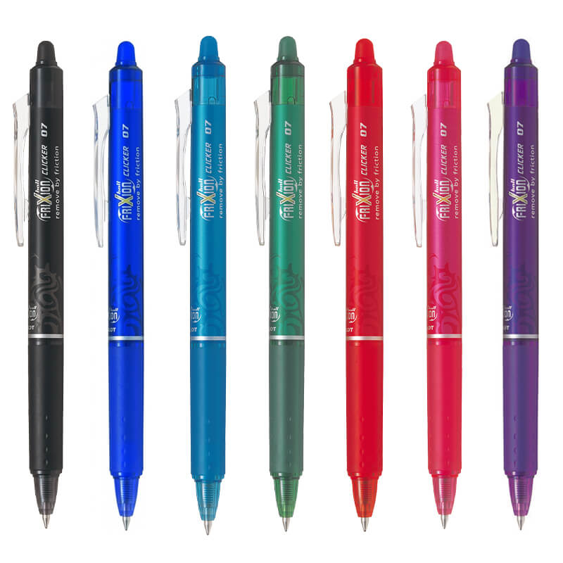 Stylo bille effaçable FriXion Clicker Pilot®_02