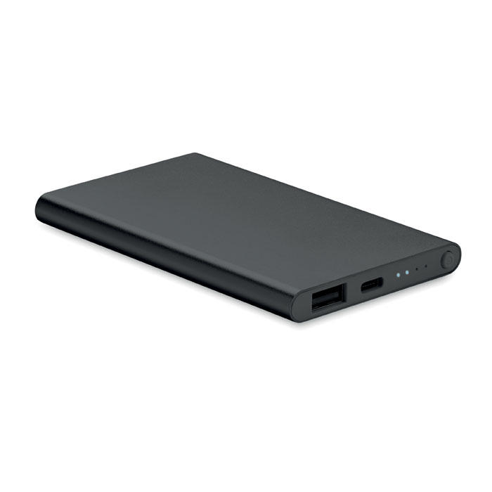 Batterie externe en aluminium recyclé Powerflat C 4000 mAh_01