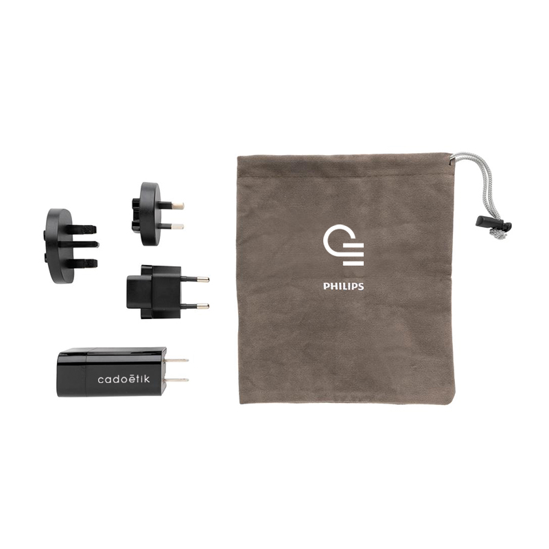 Adaptateur de voyage USB Philipps 30 w_1