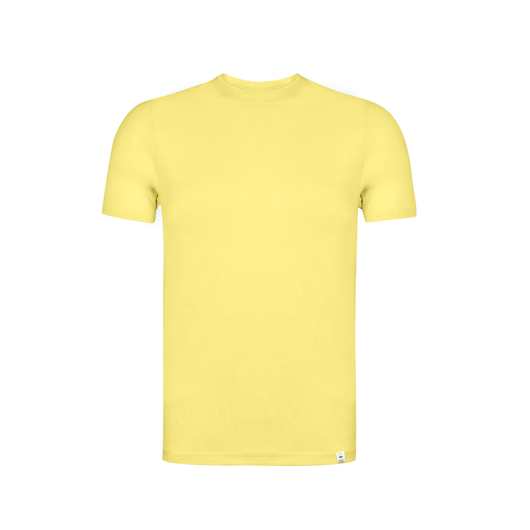 T-shirt unisexe en coton bio Guim 150 g_Jaune