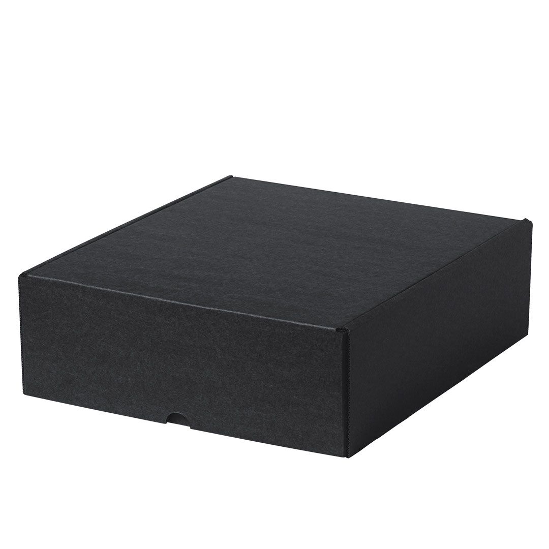 Boîte de présentation personnalisée Halfred 26,5 x 9 x 30 cm_Noir