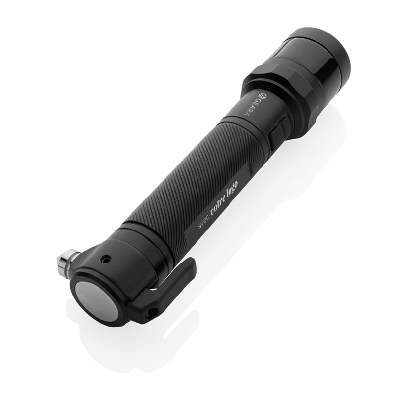 Lampe torche rechargeable en aluminium et plastique recyclés Gear X_03