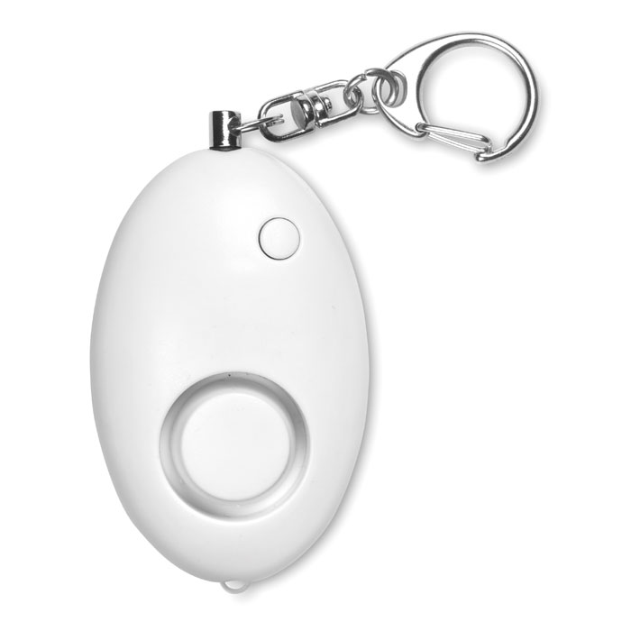 Porte-clé mini alarme Alarmy_Blanc