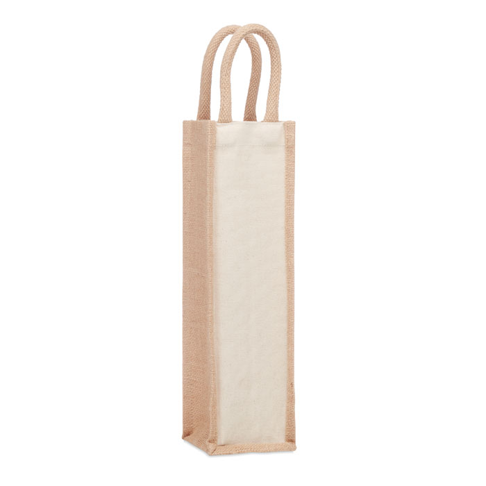 Sac bouteille en jute Campo Di Vino _Beige