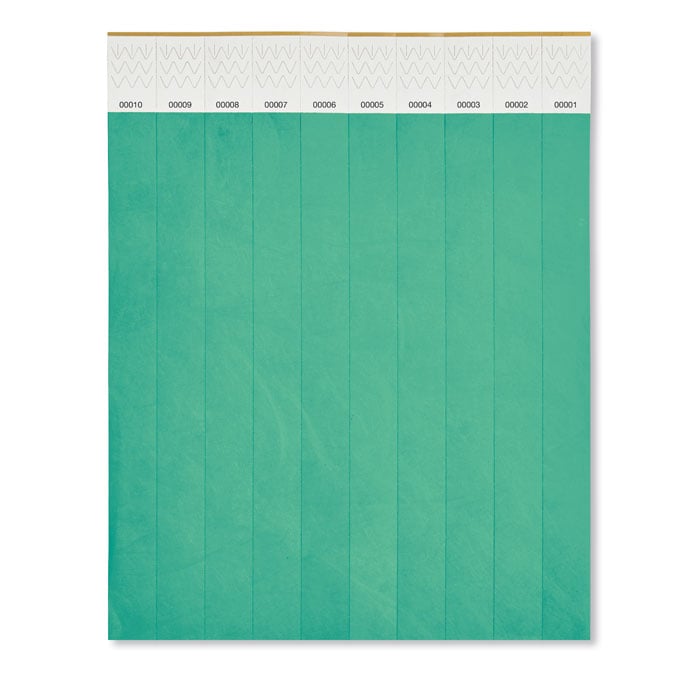 Bracelet de contrôle Tyvek®_Turquoise