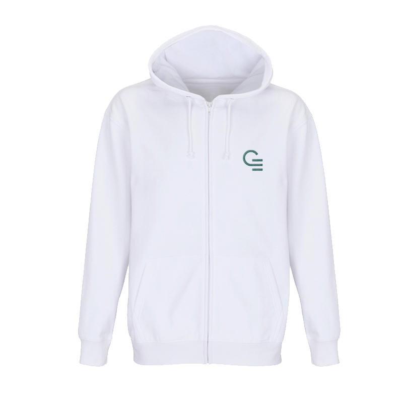 Sweat zippé unisexe en coton et polyester recyclé Carter 280 g/m²_1