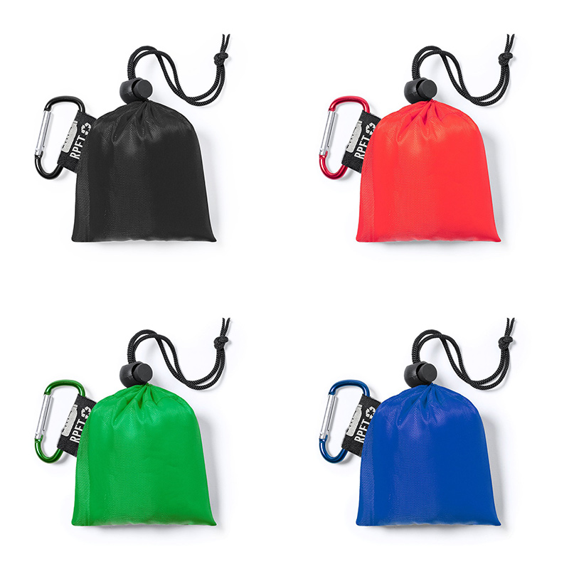 Poncho avec pochette en polyester recyclé RPET Brinek_02