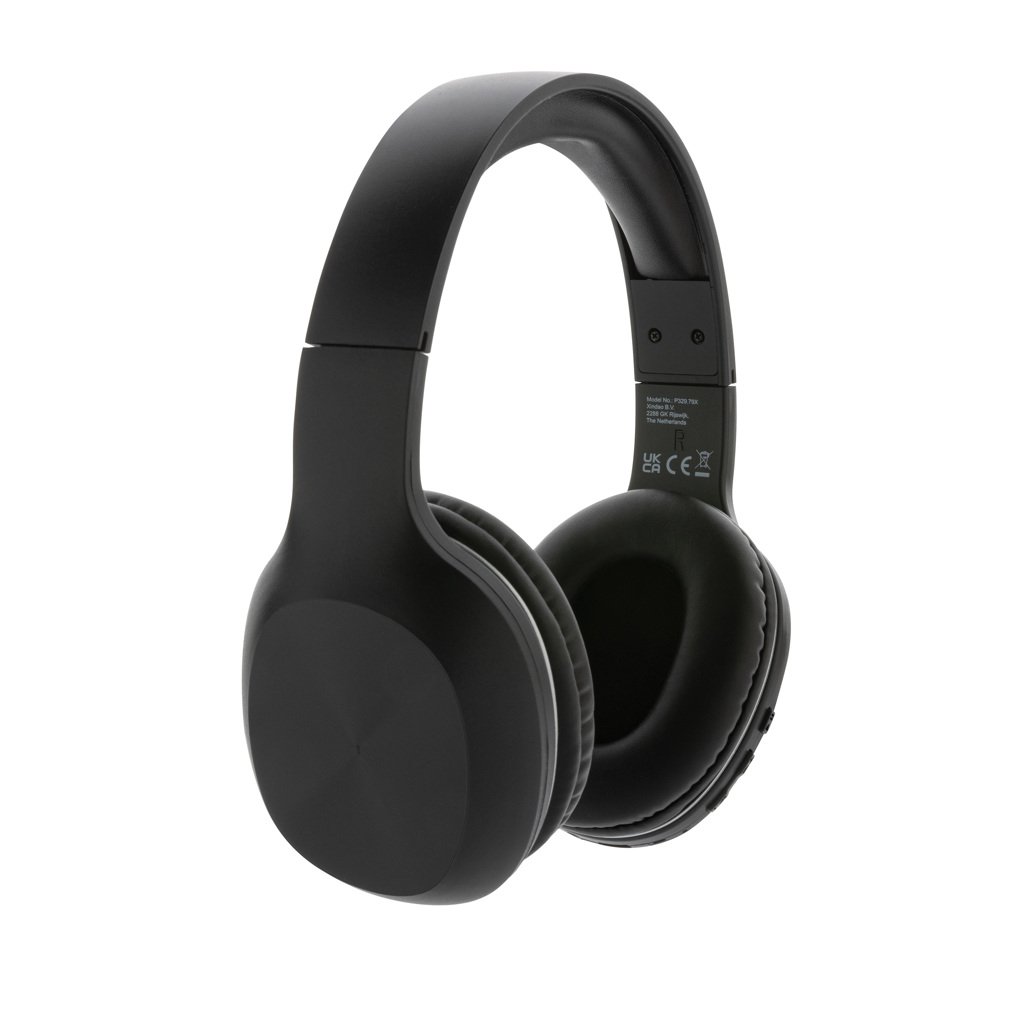 Casque audio sans fil en plastique recyclé certifié Jam_Noir