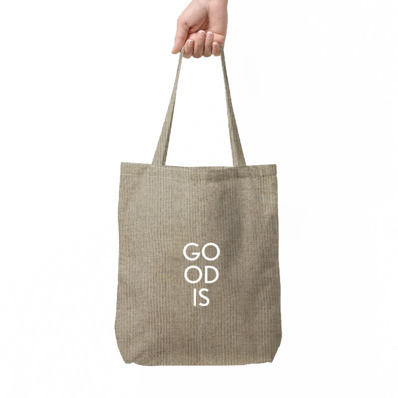 tote bag personnalisable en coton recyclé recyclo