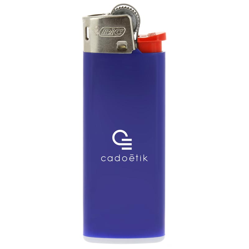 Briquet publicitaire Bic® J25 Standard blanc - briquet promotionnel