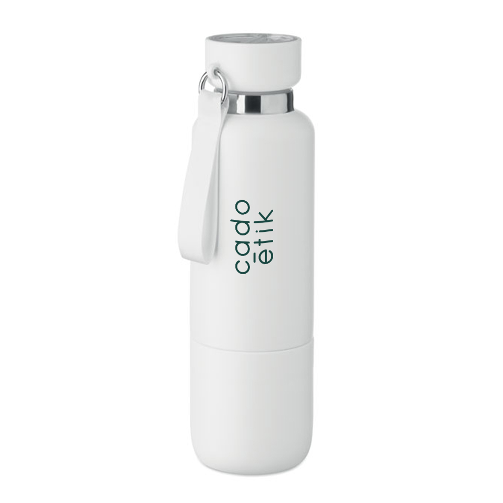 Bouteille isotherme en inox recyclé Noeka 500 mL_01