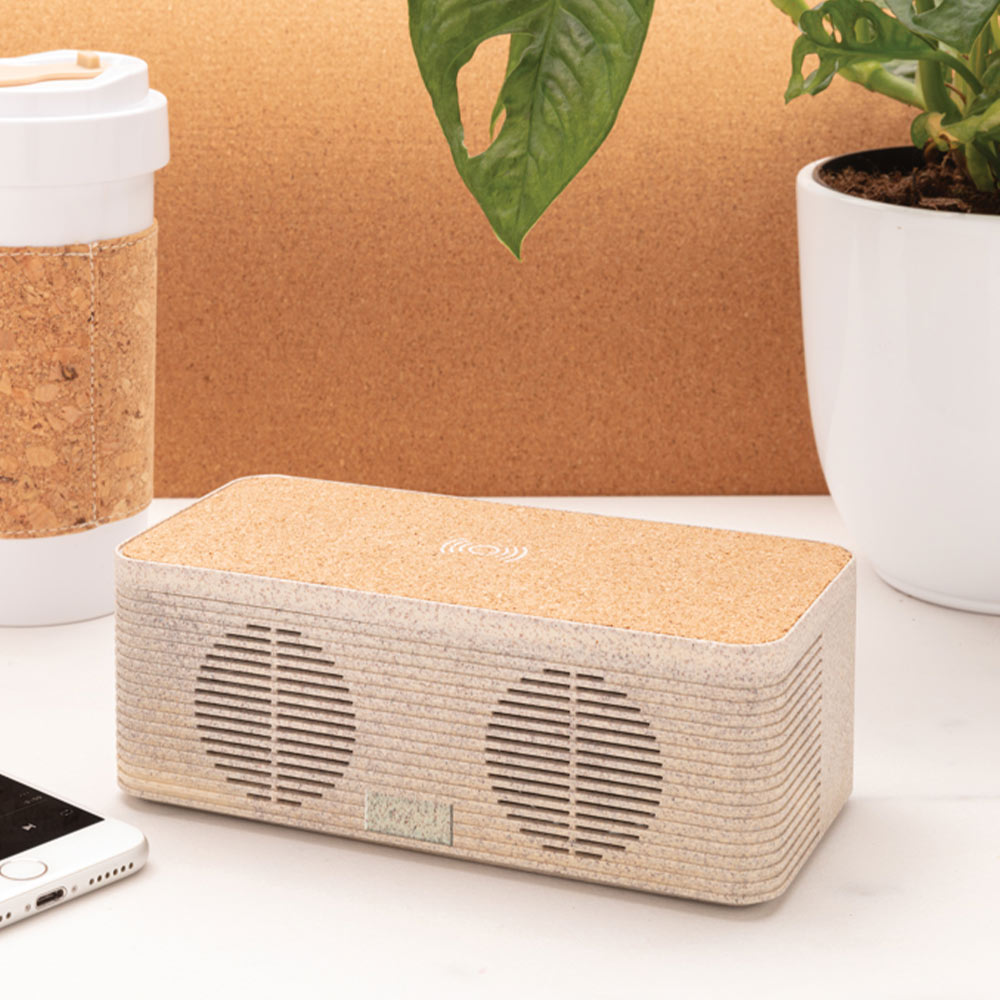 Enceinte nomade publicitaire chargeur à induction Harmony 5W_05