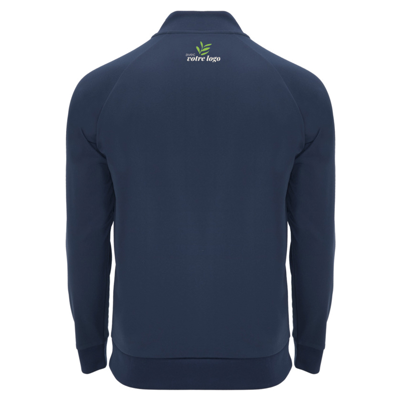 Sweat zippé de sport unisexe en polyester certifié Epiro 200 g_03