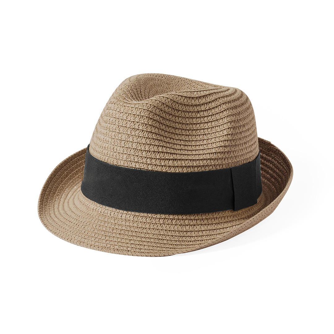 Chapeau en paille de papier Ranyit_Beige