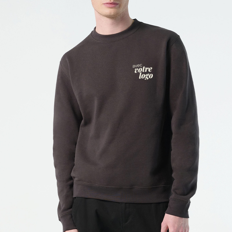 Sweat publicitaire unisexe en coton et polyester New Supreme 280 g_00