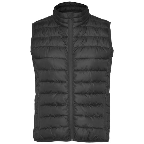 Bodywarmer femme en polyester certifié Oslo_Ébène