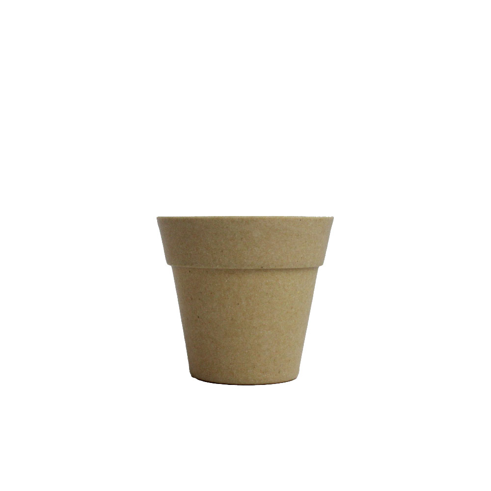 Kit de plantation dans pot en fibre de bambou_Beige