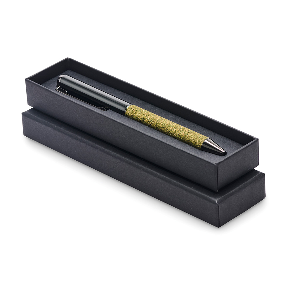 Stylo bille en métal et liège Chippewa_04