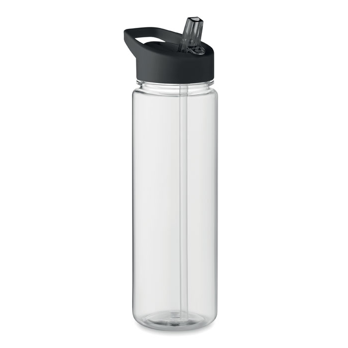 Gourde en plastique recyclé rPET Alabama 650 mL_Noir