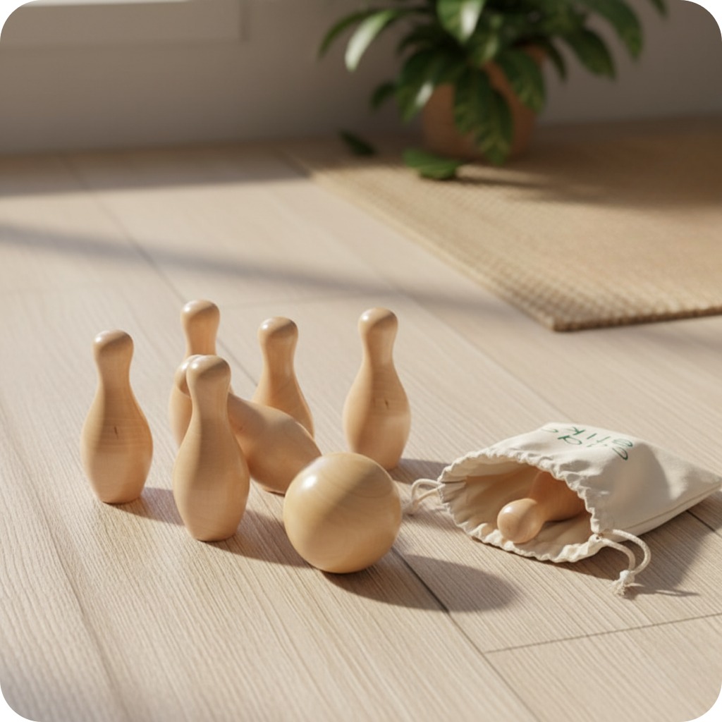 Mini jeu de quilles en bois Bolito_00