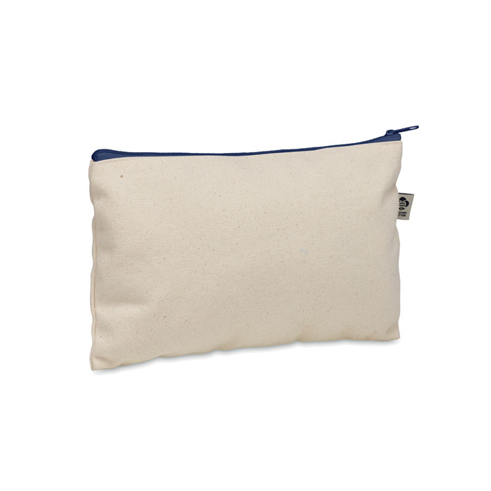 Pochette en coton bio Pesacara 340 g_Bleu
