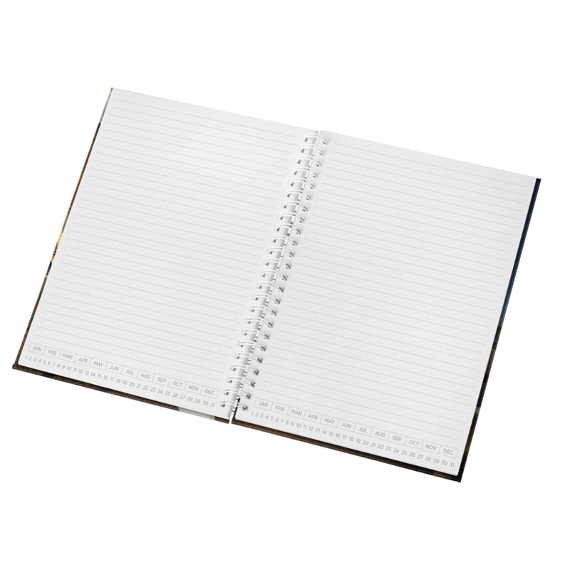 Agenda A5 non daté en papier certifié Desk-Mate®_04