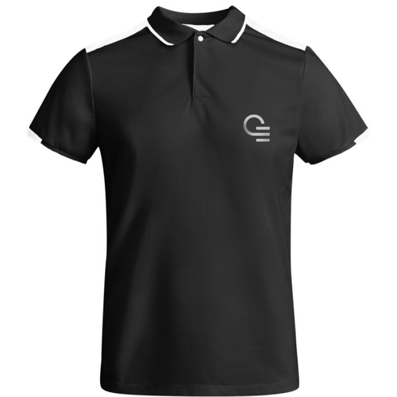 Polo sport enfant en polyester recyclé certifié Tamil 140 g_1