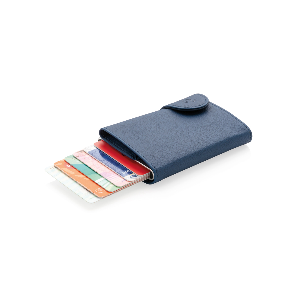 Porte-cartes anti-RFID Protek_Bleu