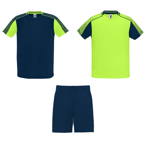 Fluor green/Navy Blue