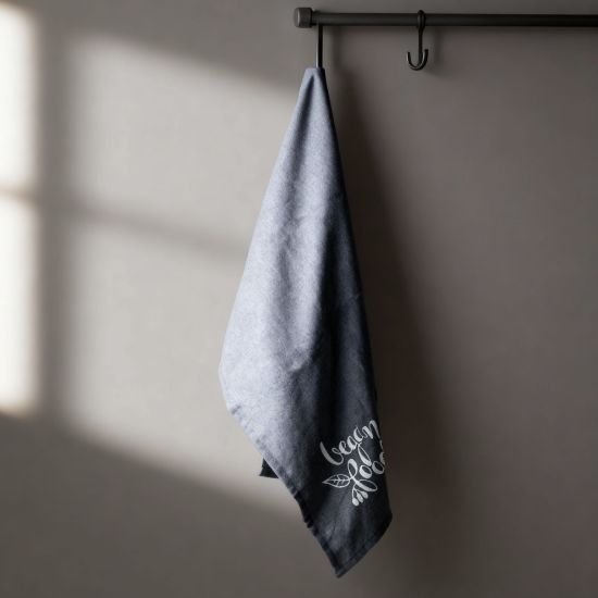 Torchon de cuisine personnalisé en coton recyclé Stèle 180 g_02